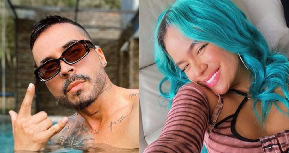 Karol G - Reykon - Fotos tomadas de Instagram @reykon - @karolg