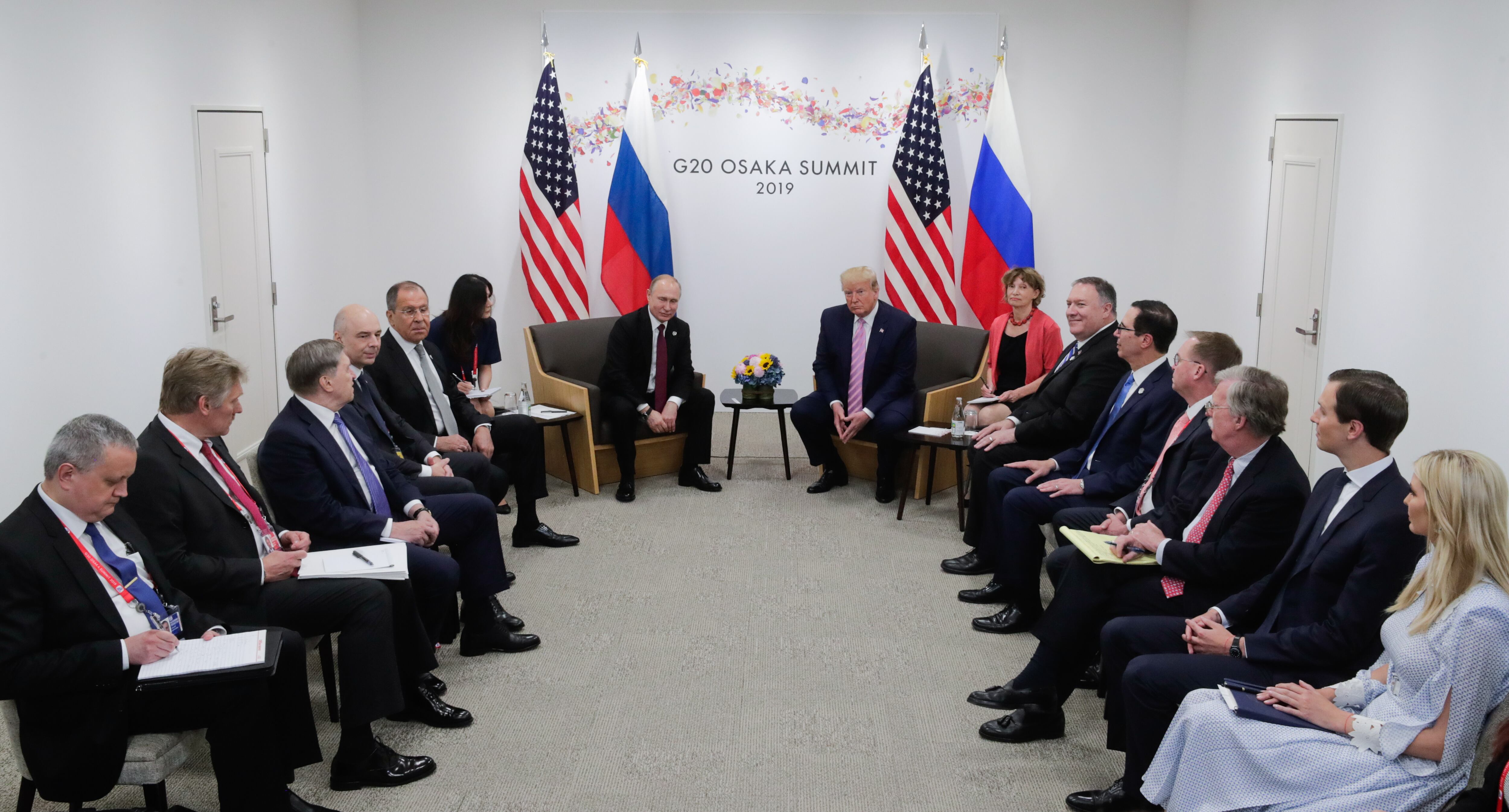 Vladimir Putin - Reunión de Donald Trump en Osaka