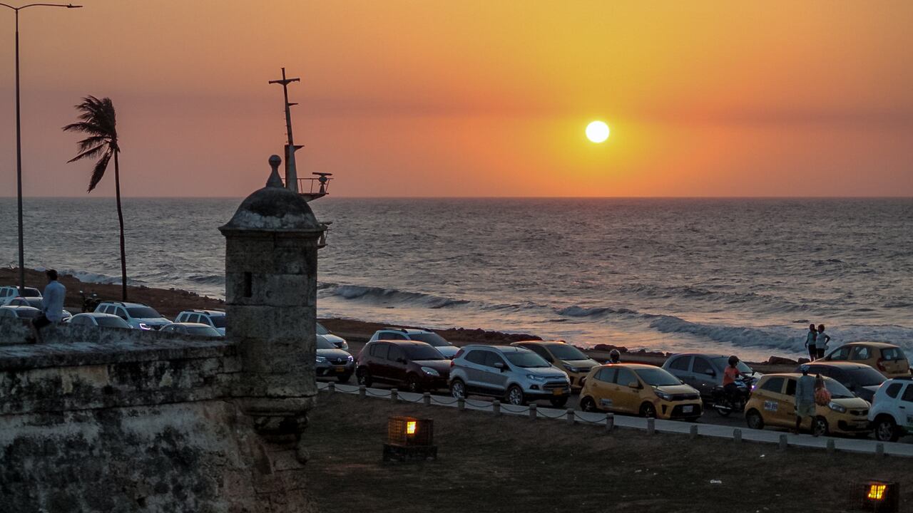 Atardecer en Cartagena
