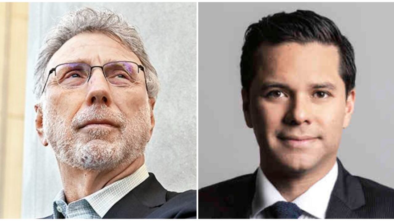 Marty Baron y Luis Carlos Vélez