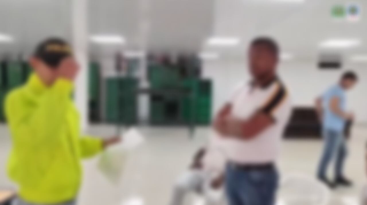 Uno de los capturados por el supuesto entramado criminal.