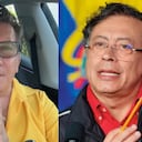 Hernán Orjuela y Gustavo Petro