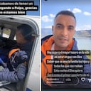 El artista aseguró que la tripulación se encuentra bien.