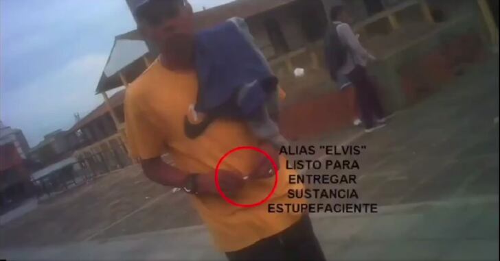 Alias Elvis sería el líder de la banda delincuencial.