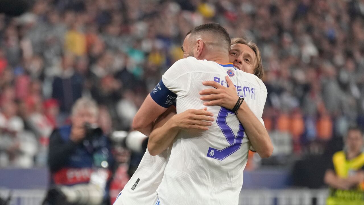 Karim Benzema fue elegido como el mejor jugador de la Champions 2021/22