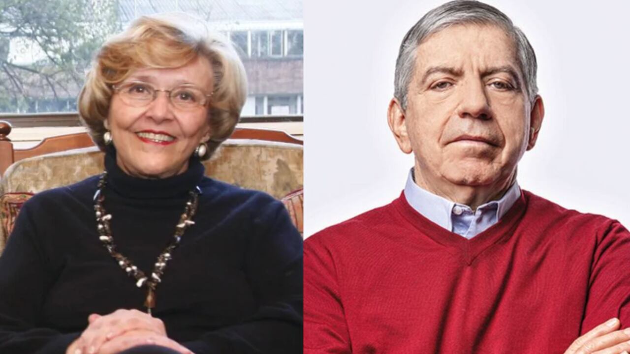 Nydia Quintero y César Gaviria.