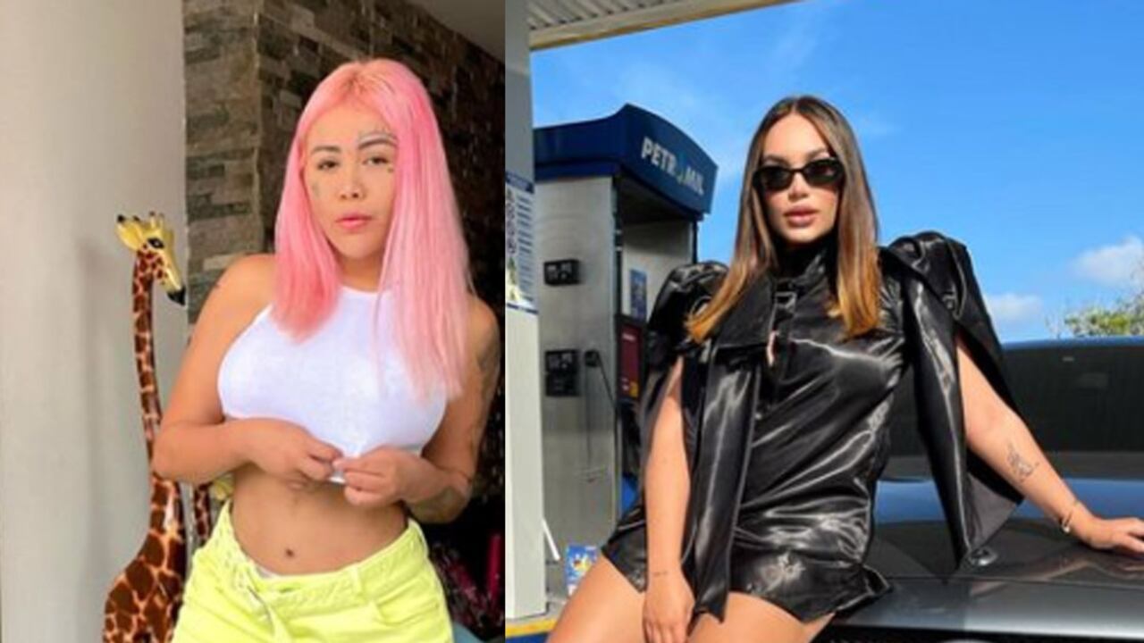 Yina Calderón y Andrea Valdiri - Foto tomada de Instagram @andreavaldirisos - @oficialdjyinacalderon