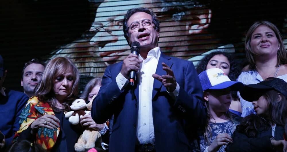 Gustavo Petro obtuvo más de 8 millones de votos en las pasadas elecciones presidenciales 