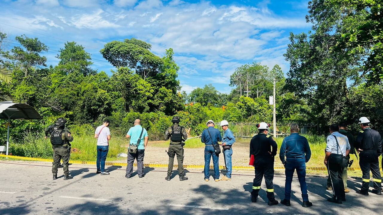 Atentado contra infraestructura de Ecopetrol