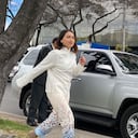 Laura Sarabia se presentó este martes ante la Fiscalía General.