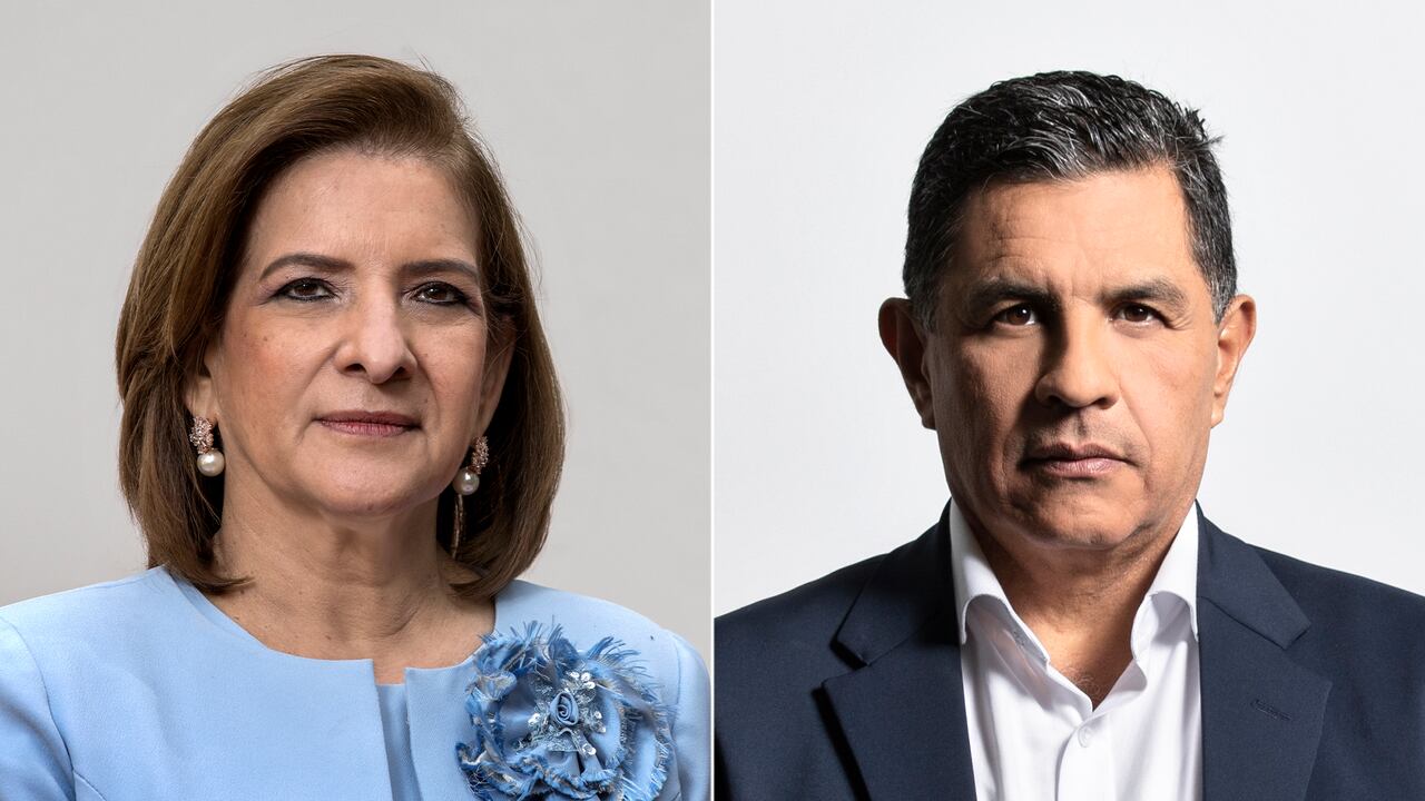 Margarita Cabello Blanco, procuradora, y Jorge Iván Ospina, suspendido alcalde de Cali.