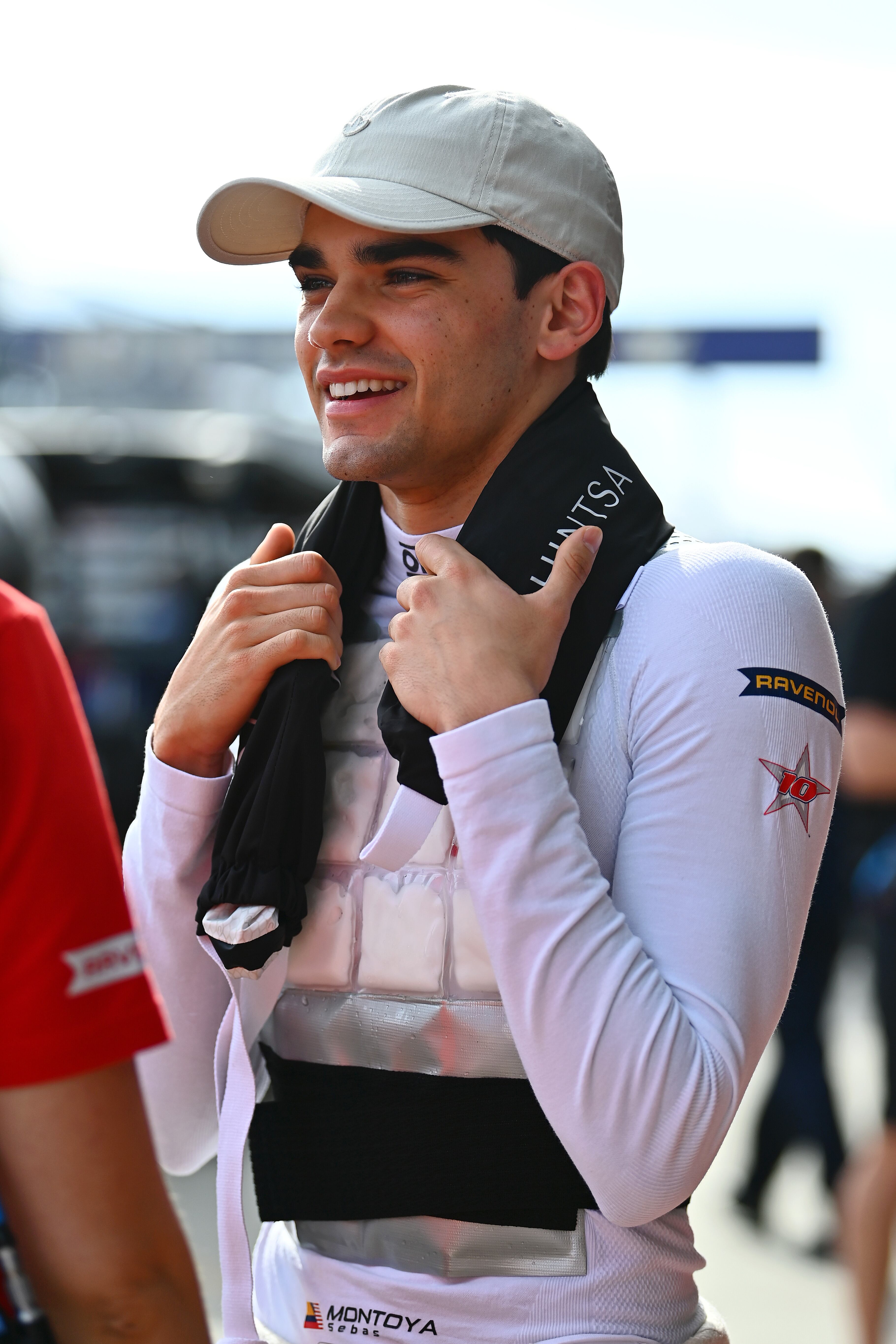 MELBOURNE, AUSTRALIA - MARCH 14: Sebastian Montoya of Colombia and PREMA Racing (9) looks on during Round 1 Melbourne qualifying of the Formula 2 Championship at Albert Park Circuit on March 14, 2025 in Melbourne, Australia. (Photo by James Sutton - Formula 1/Formula Motorsport Limited via Getty Images)