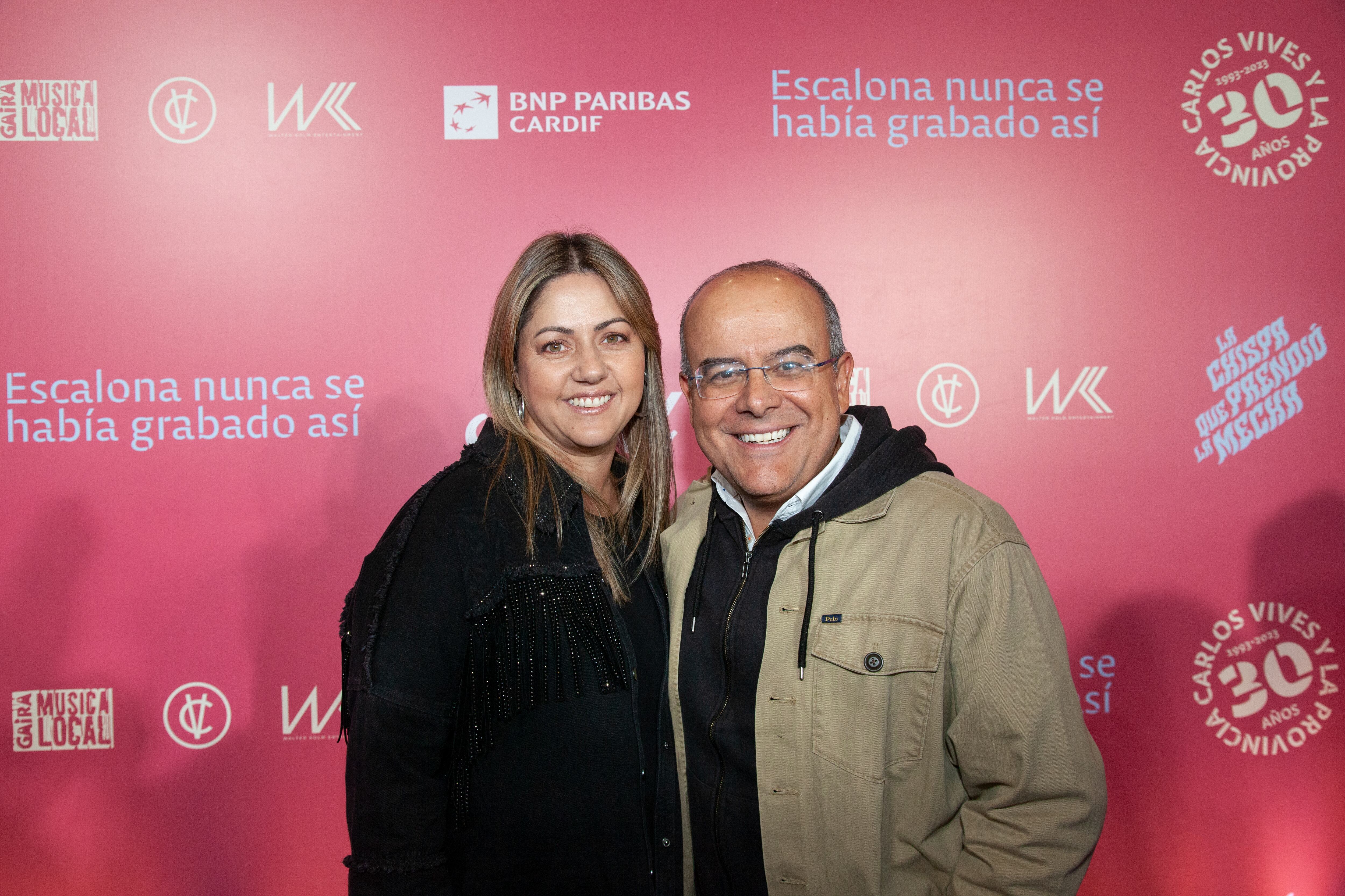 Concierto Carlos Vives.
Escalona nunca se había grabado así.
Bogotá, abril 26 de 2023.
Ricardo Orrego y Lorena Campo
Foto: Heidy León- Revista Semana