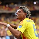 Richard Ríos, titular de la Selección Colombia en la Copa América