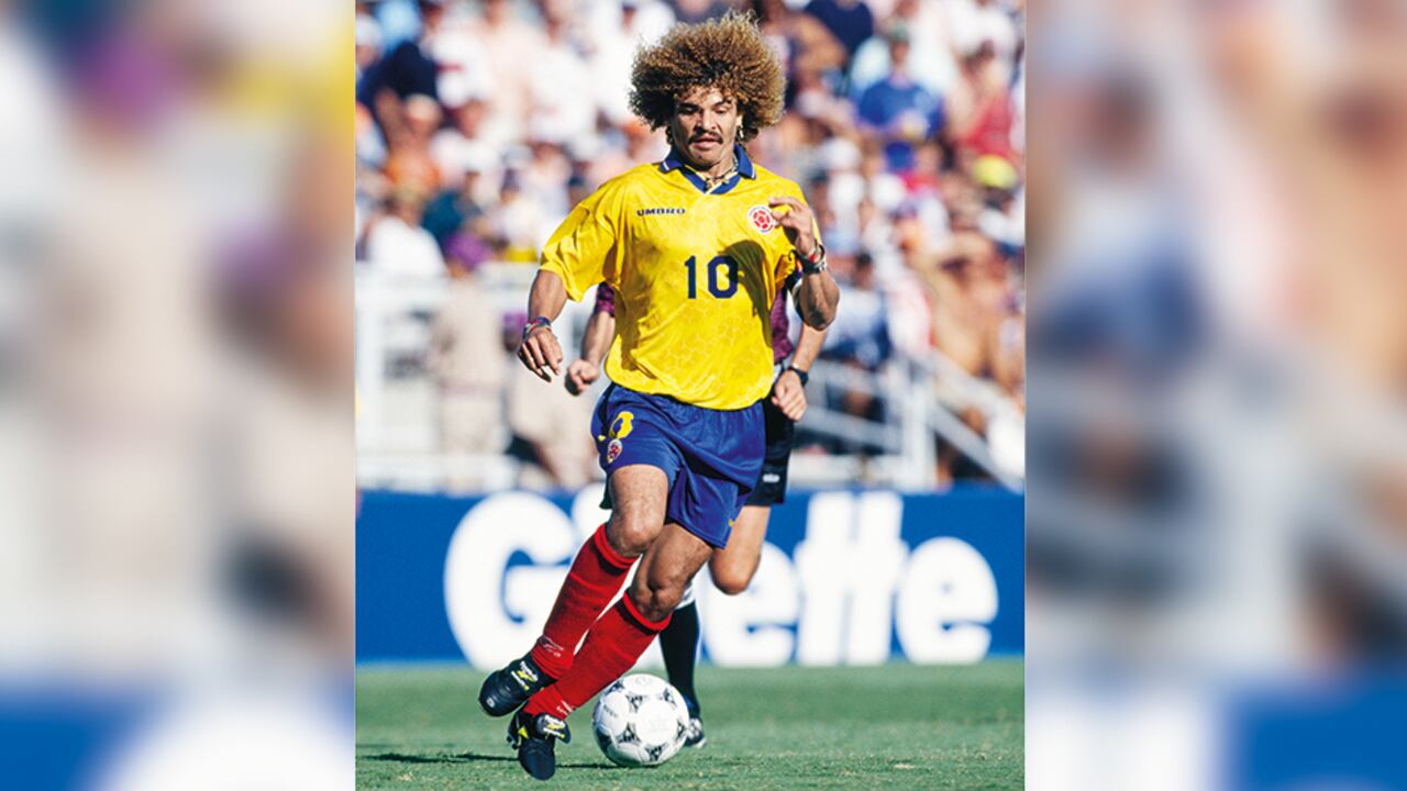 Carlos Valderrama.