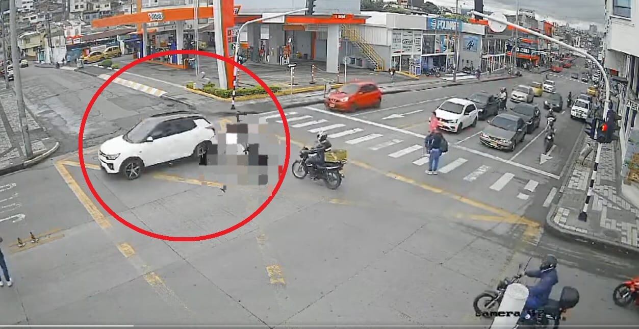 La comunidad detuvo al presunto responsable del accidente