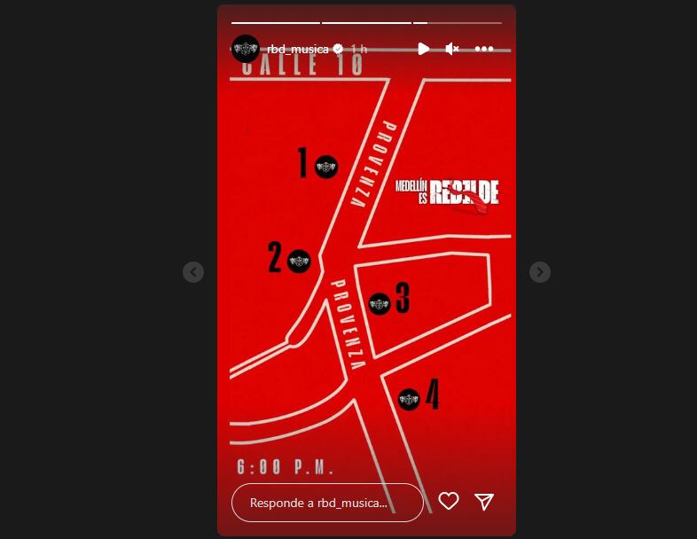 RBD pidió a sus seguidores reunirse en Provenza