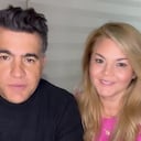 Carlos Calero estuvo acompañado de su esposa en la distinción que le hizo el Congreso de la República de Colombia.