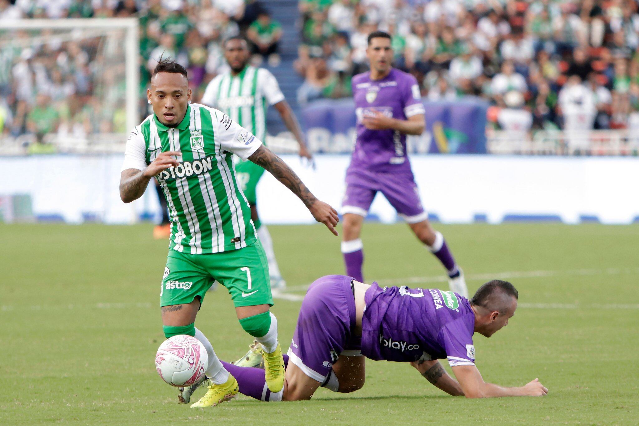 Jarlan Barrera, jugador de Atlético Nacional fue uno de los mencionados por Alexis García.
