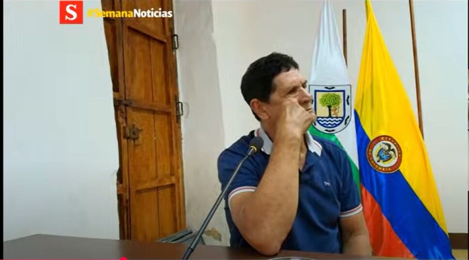 Óscar Monsalve, padre del exparamilitar Juan Guillermo Monsalve.