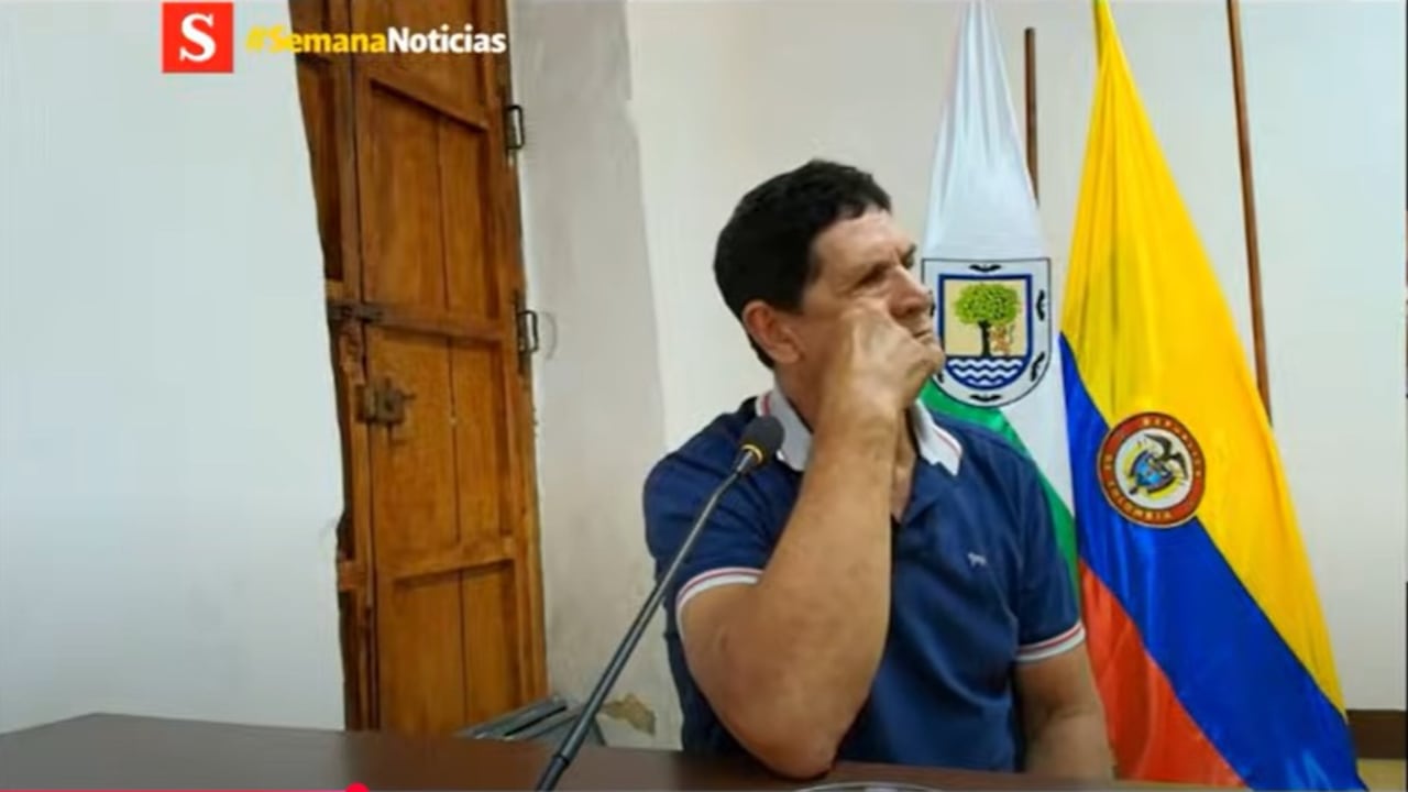 Óscar Monsalve, padre del exparamilitar Juan Guillermo Monsalve.