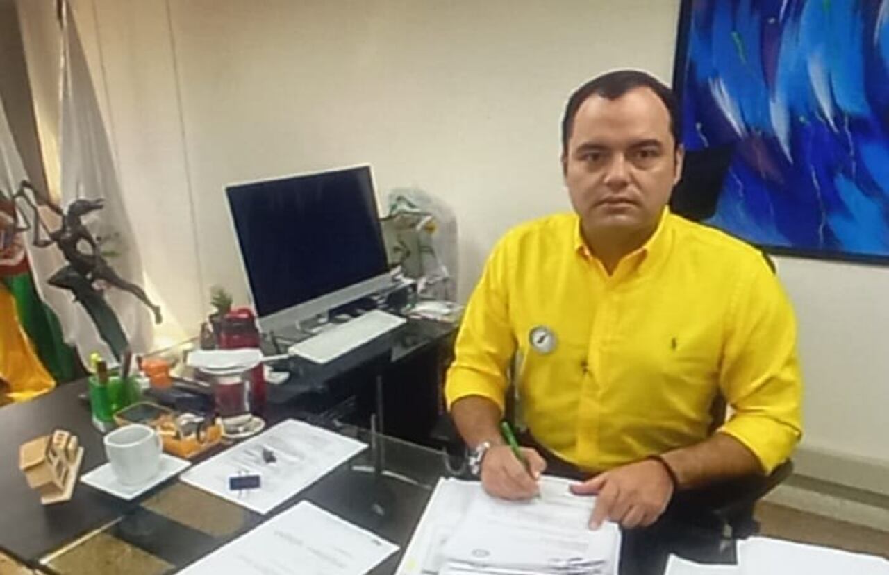 El contralor del Huila, Andrés Felipe Vanegas.