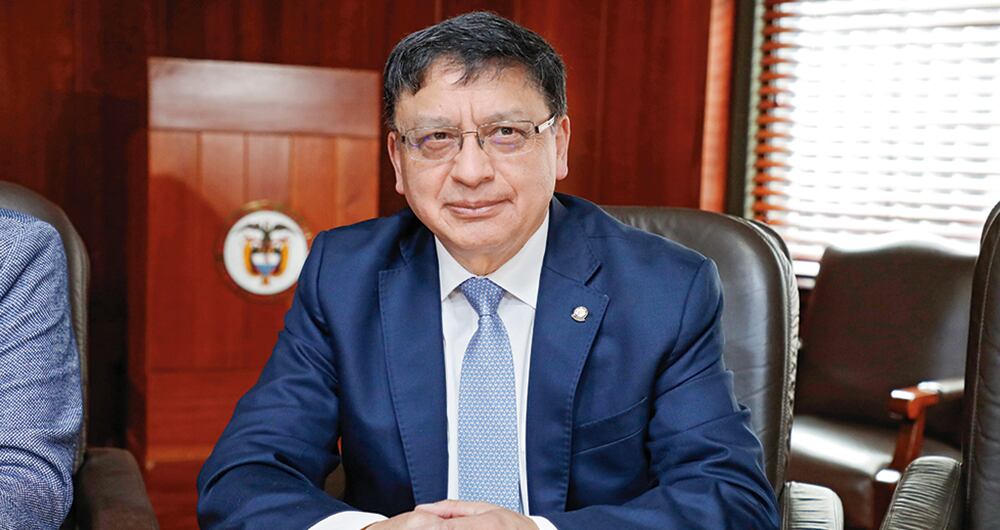 El magistrado de la Corte Constitucional, José Enrique Ibáñez Najar.