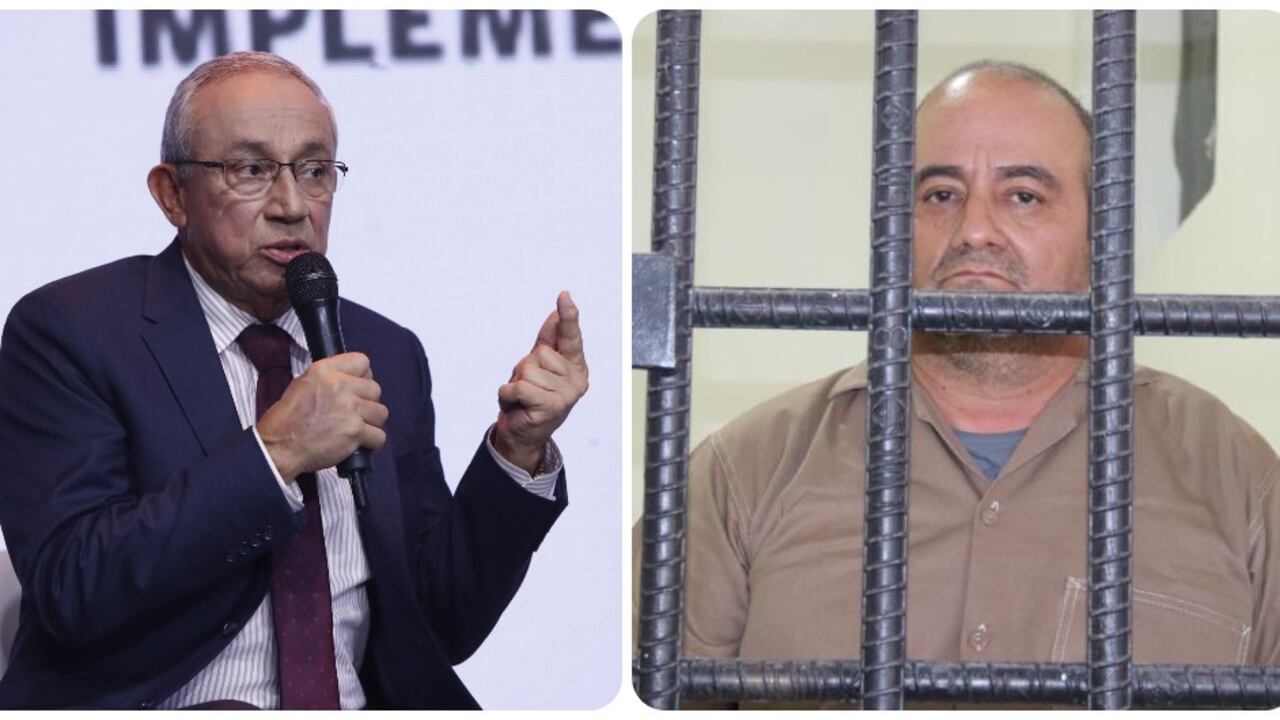Darío Acevedo y alias Otoniel.