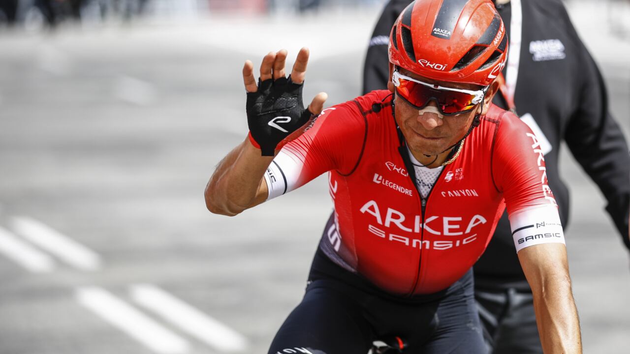Nairo Quintana of Team Arkea - Samsic during the 101th Volta Ciclista a Catalunya 2022, Stage 7 from Barcelona to Barcelona. On March 27, 2022 in Barcelona, Spain. (Photo by Getty Images/Xavier Bonilla/NurPhoto)