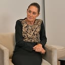Claudia Sheinbaum, presidenta de México, durante un acto oficial.