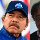 Daniel Ortega, presidente de Nicaragua y Gustavo Petro, mandatario de Colombia.