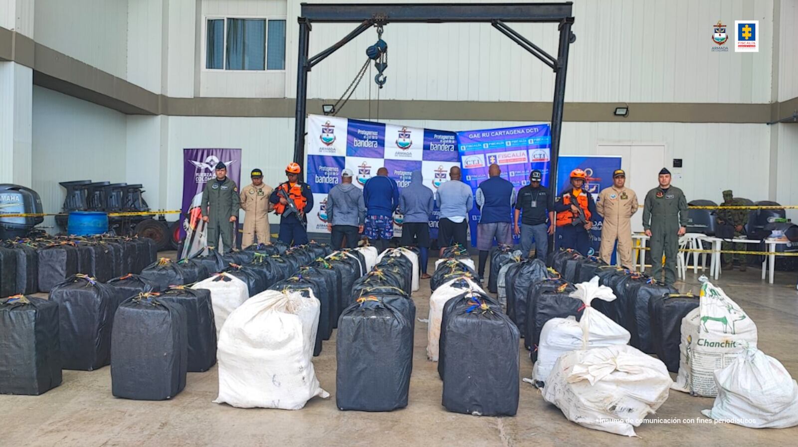 Contundente golpe contra el narcotráfico: embarcaciones con más de cinco toneladas de coca fueron descubiertas; así fue el operativo