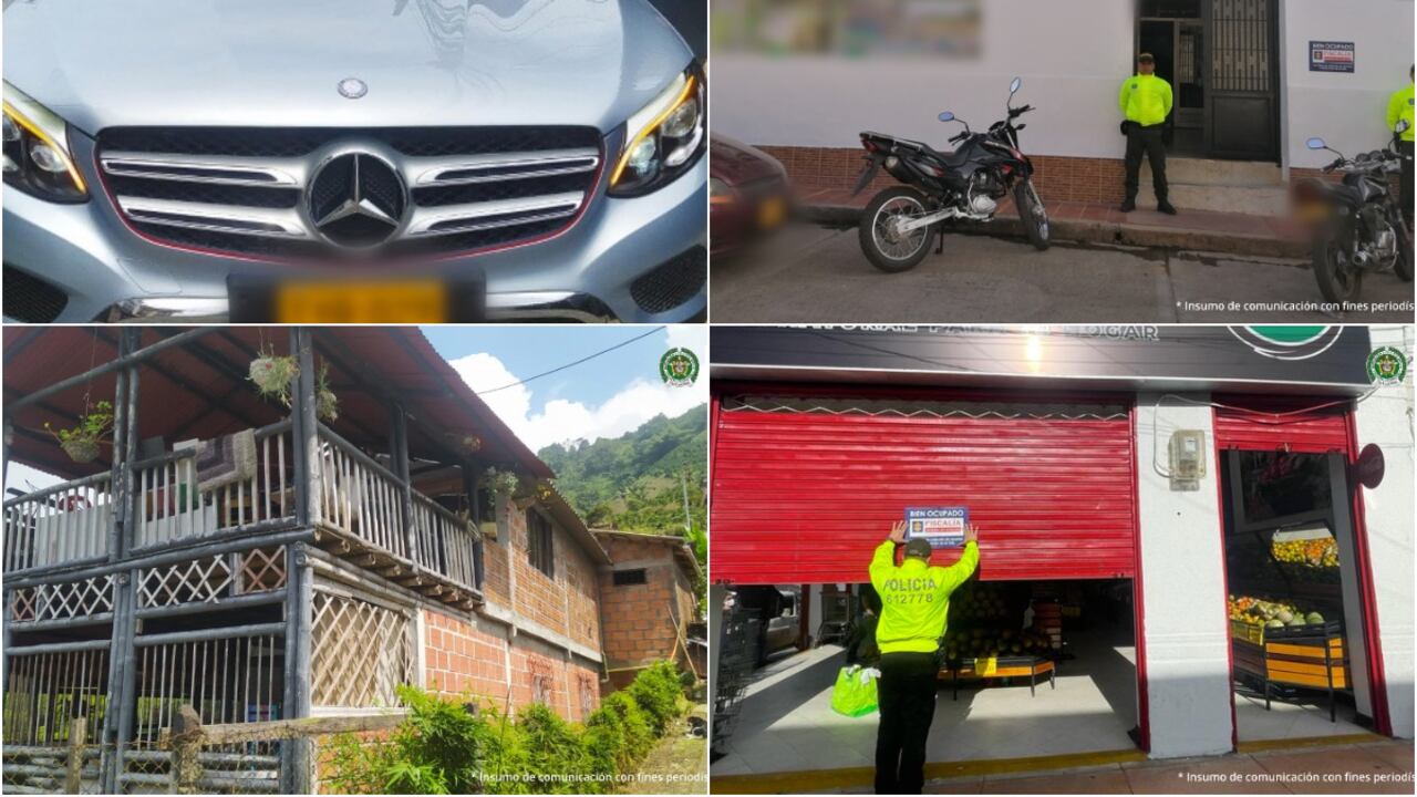 Bienes por más de 1.600 millones les fueron incautados a los miembros de esta red dedicada al chance ilegal.