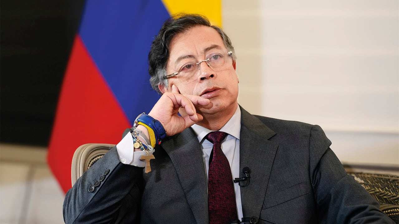 Guistavo Petro, presidente de Colombia.