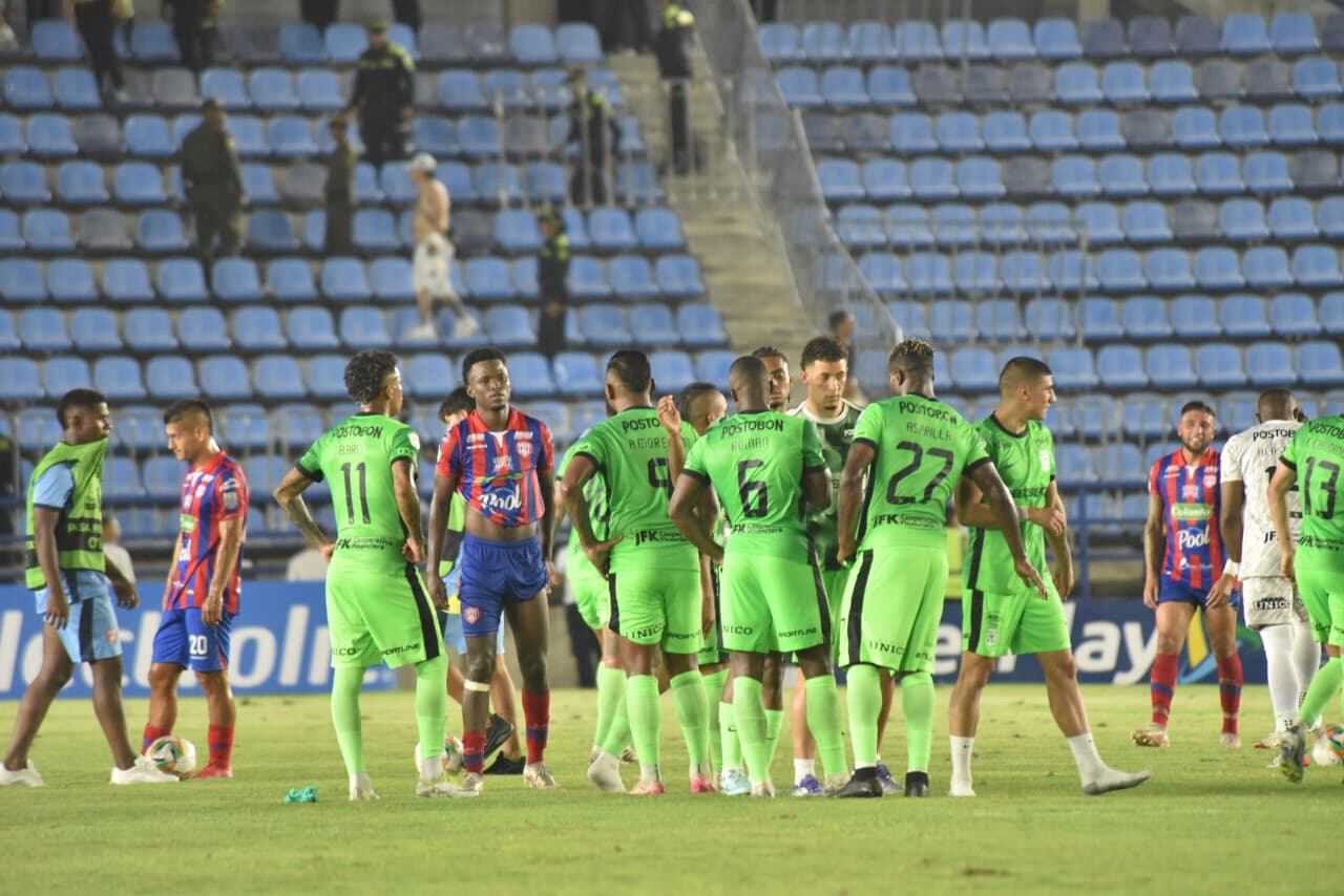 Unión Magdalena vs. Atlético Nacional, juego por Liga BetPlay