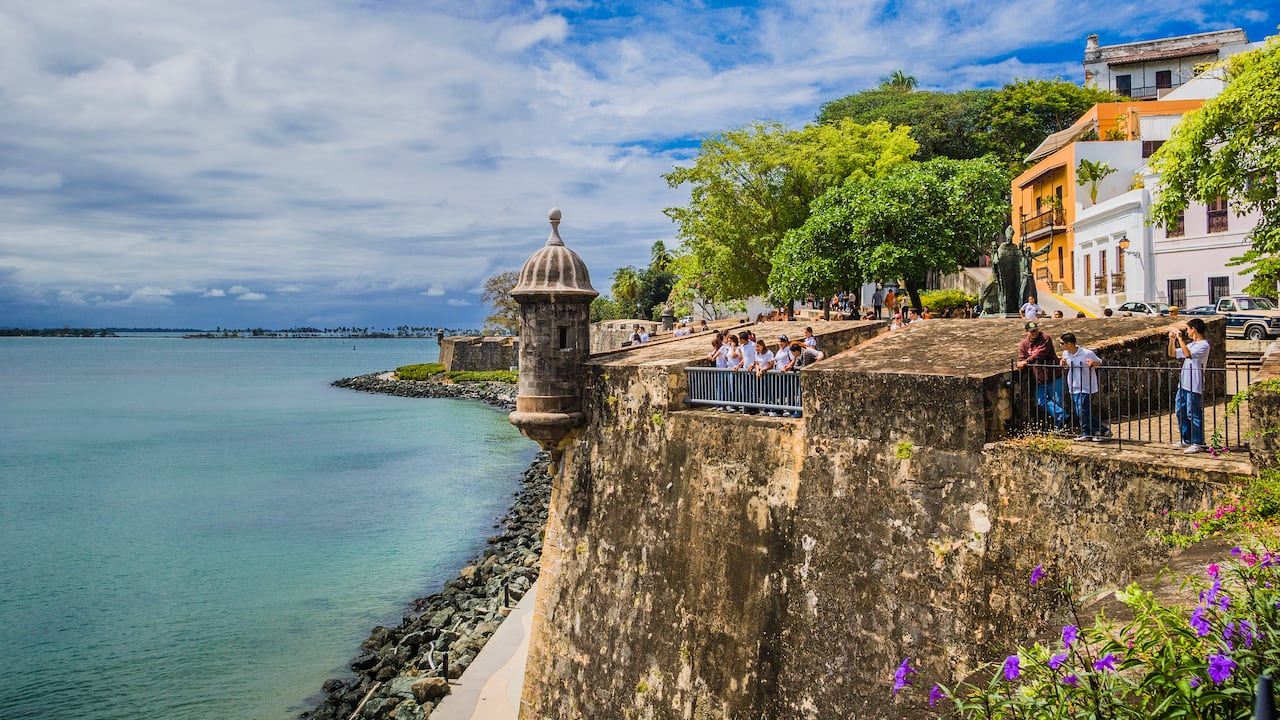 Viejo San Juan, las murallas de la ciudad