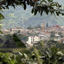 Vista panorámica del municipio Mesitas del Colegio, a 224 kilómetros de Bogotá.