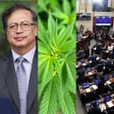 El presidente, Gustavo Petro, arremetió contra los que votaron en contra de aprobar el proyecto en el Senado. Foto: Semana