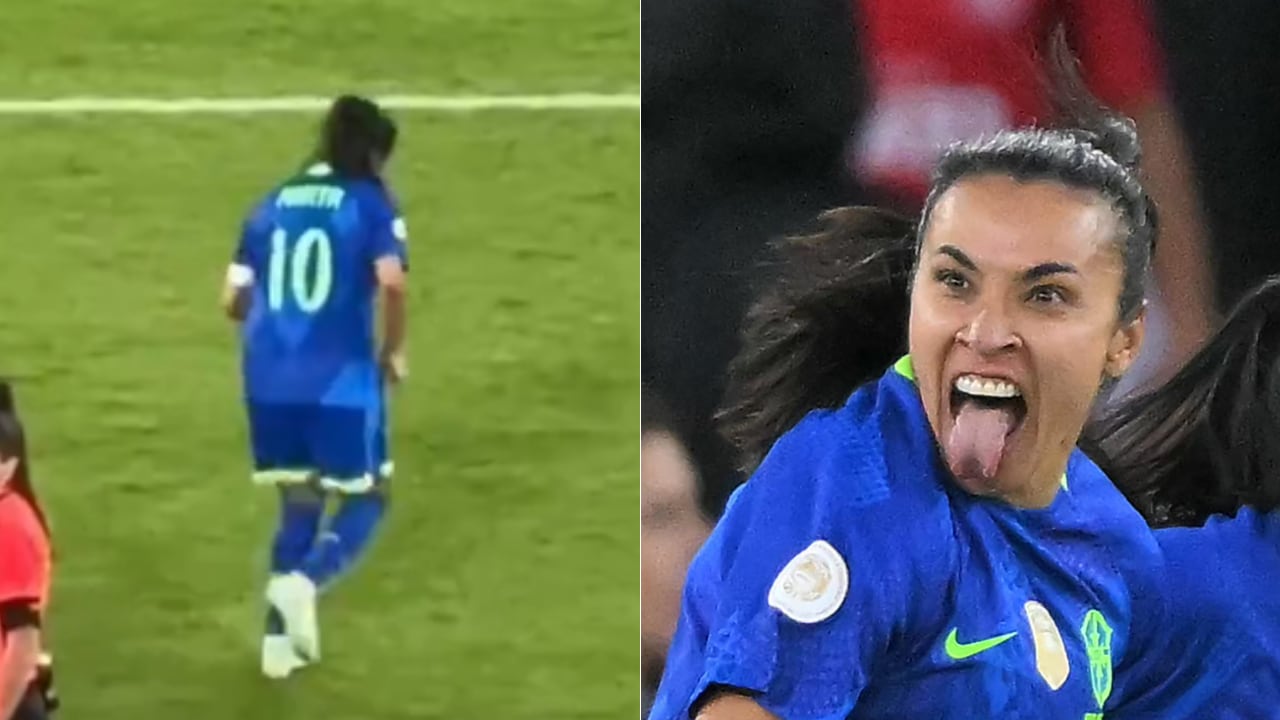 Marta, de Brasil, tuvo gesto con Colombia tras la final de Copa América
