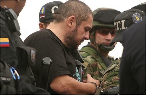 A las 3 de la tarde 'Don Diego', incluido junto al líder de al-Qaida Osama bin Laden entre los 10 fugitivos más buscados por el FBI, fue trasladado hasta el búnker de la Fiscalía. 