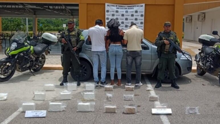 Incautación de cocaína en Bolívar