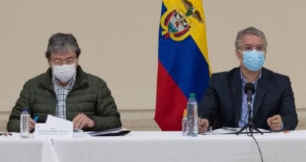 El presidente Duque y el ministro de Defensa lideran el consejo de seguridad en Popayán.