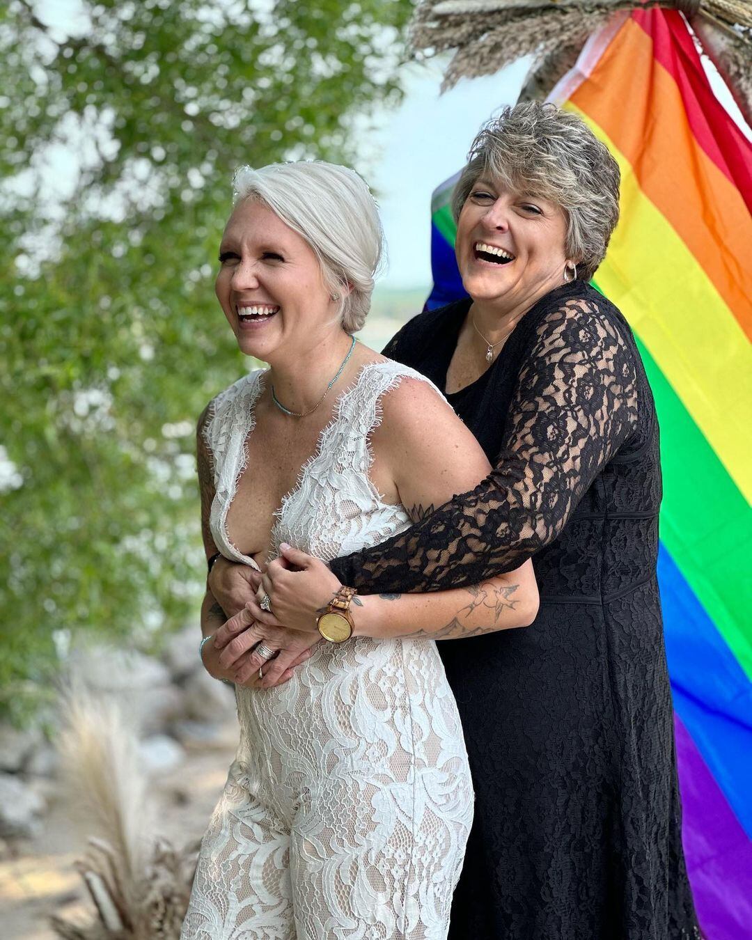 Las dos mujeres volvieron a hablar durante la cuarentena.