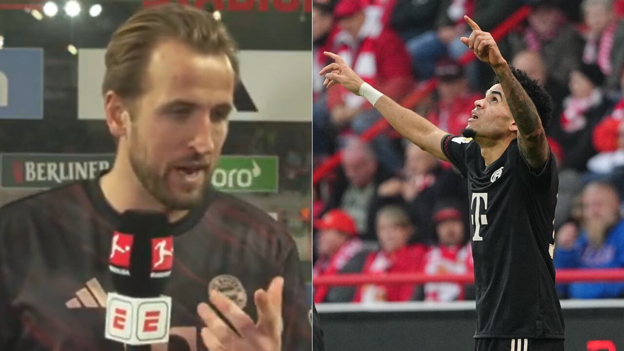 Harry Kane alabó a Luis Díaz tras su magistral gol ante Unión Berlín