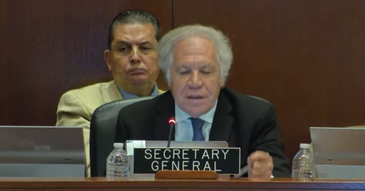 El Secretario de la OEA también rechazó las acciones de represión de la dictadura en Venezuela