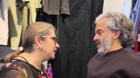 Juan Daniel Oviedo tras ser confrontado.