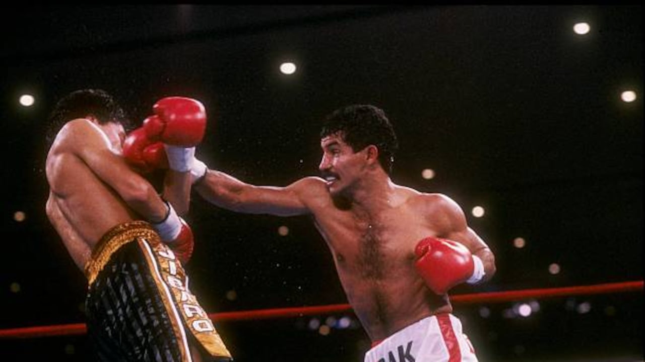 Happy Lora, uno de los boxeadores más importantes en la historia del país.