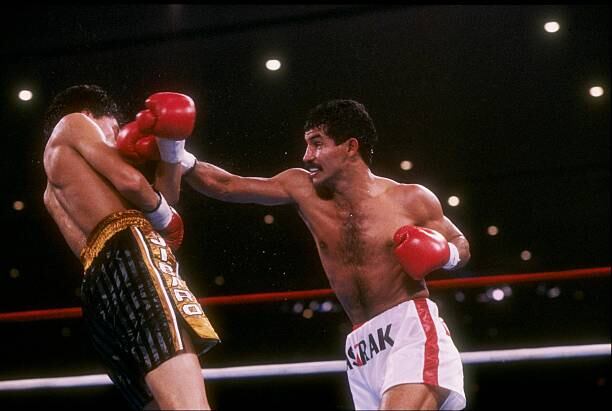 Happy Lora, uno de los boxeadores más importantes en la historia del país.