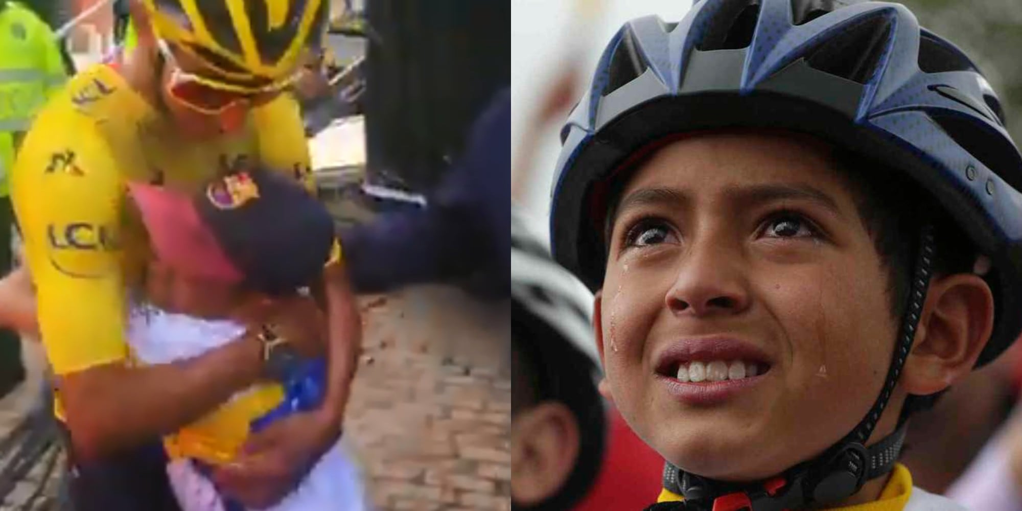 Julián Esteban Gómez y Egan Bernal