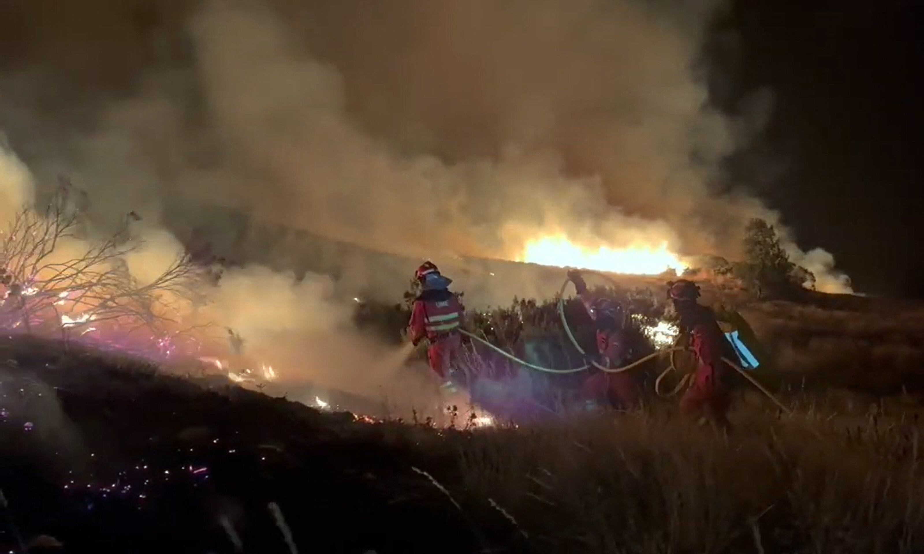 España arde: Ourense y Ávila enfrentan los incendios más graves del verano